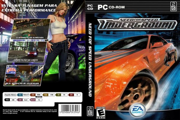 DVD Need For Speed Underground PC