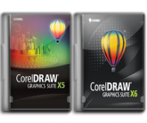Pacote em DVD do CorelDraw X5 + X6 em Portugues