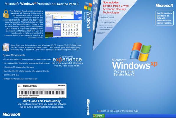 CD Windows XP SP3 Portugues